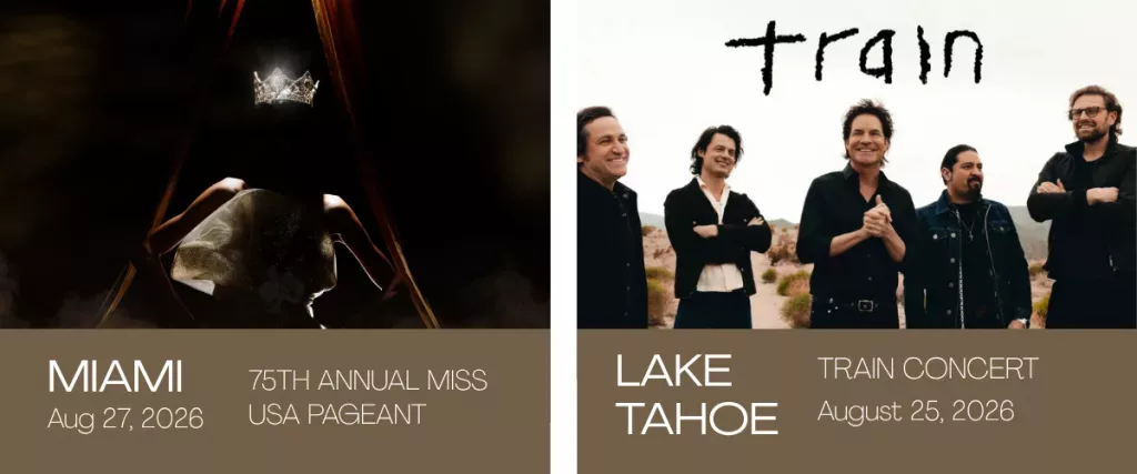 Miami and Lake Tahoe